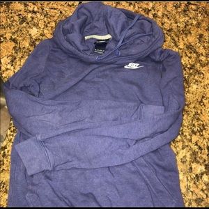 cowl neck hoodie